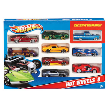 Solo Online Carro De Juguete Hot   Wheels Paquete  X 10 Carros 