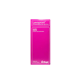 Levopront Levodropropizina 60mg Jarabe Frasco x 120 ml  