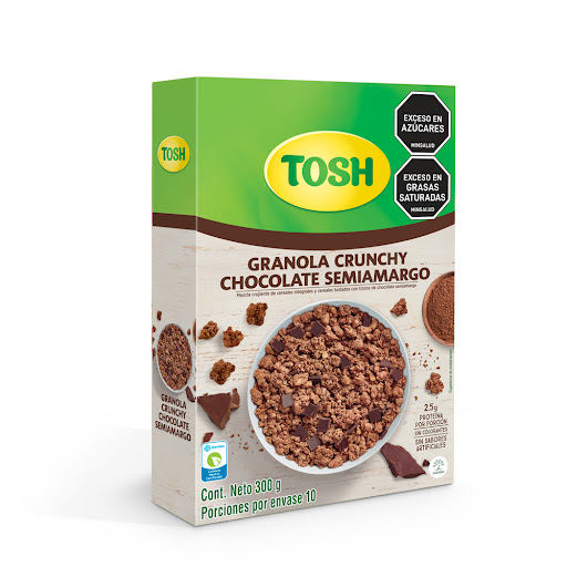 Granola Tosh Chocolate Caja x 300 gr