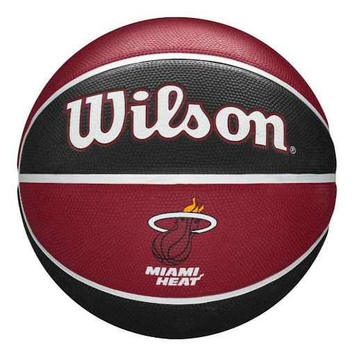 Balón Basketball Baloncesto Wilson Team Tribute Miami Heat Nba #7 X 1 Und