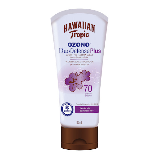 Protector Solar Hawaiian Tropic Ozono Duo Defense Plus FPS 70 x 180 ml
