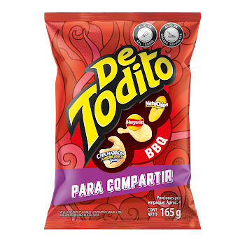Pasabocas De Todito BBQ x 165 gr  