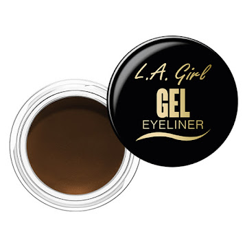 Delineador en Gel Cafe Eyeliner Chocolate Brown La Girl 0.11oz  