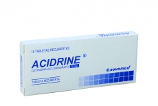 Acidrine 10 mg Caja x 15 Comprimidos  