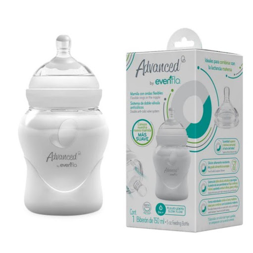 Biberon Cuello Ancho 5 Onzas  Advanced - Evenflo EVENFLO UNIDAD x 1 UND 