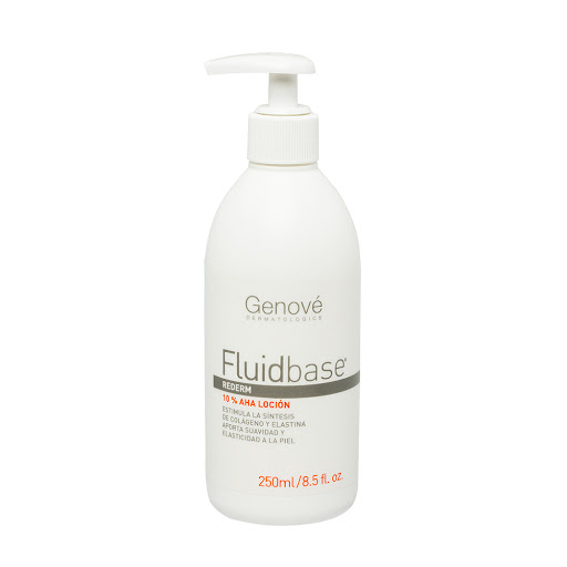 Loción Corporal Genové Fluidbase Rederm 10% Frasco x 250 ml