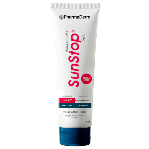 Protector Solar Sunstop Gel Spf45 x 80 gr