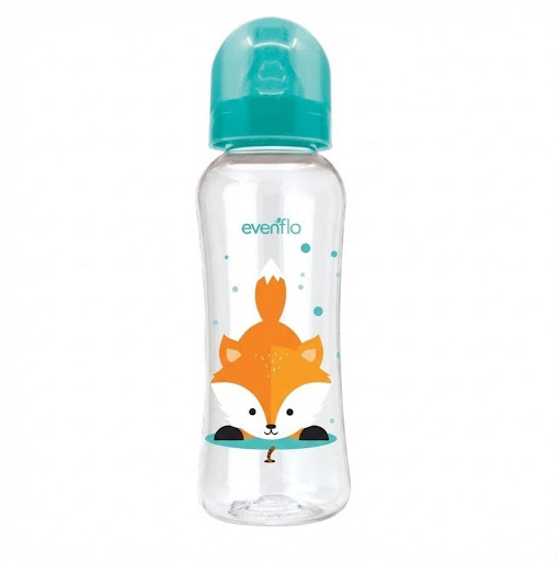 Biberon 8 Onzas Tritan Forest Turquesa - Evenflo EVENFLO Frasco x 1 UNIDAD Biberón Forest 240ml/8oz
Hecho con materiales 100% seguros para la salud del bebé.
Edad: De 3 a 6 meses