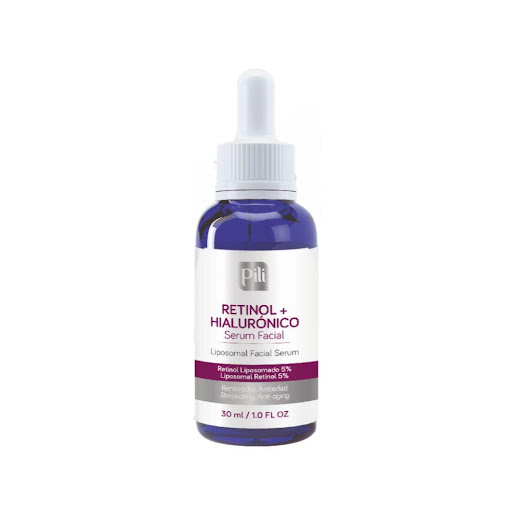 SERUM PILI RETINOL + HIALURONICO X 30 ML PILI FRASCO X 30 ML x 30 ML Nuestro serum antiedad de retinol y ácido hialurónico está diseñado para proporcionar hidratación y rejuvenecimiento. Este serum antiedad utiliza tecnología avanzada para asegurar resultados visibles,