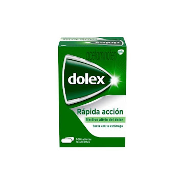 **Dolex Analgésico Alivio del Dolor y la Fiebre, 100 Tabs  
