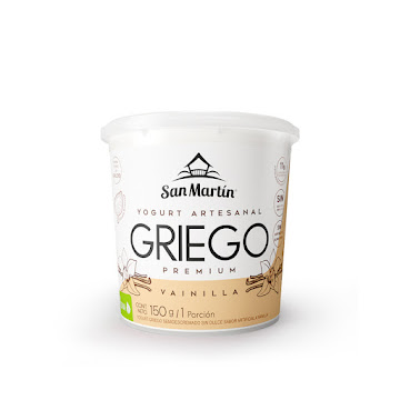 Yogurt Griego San Martín   Vainilla x 150 gr  