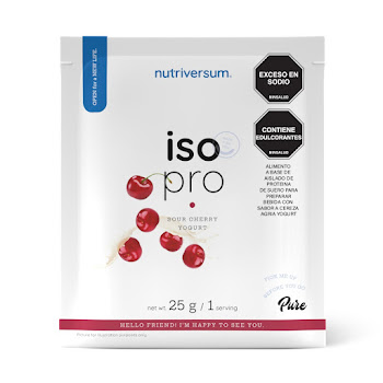 Proteína Iso Pro   Nutriversum Sabor Sour Cherry Yogurt Bolsa x 25g  