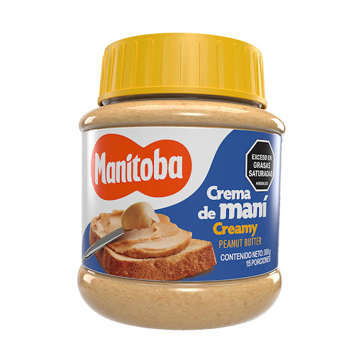 Crema De Maní Manitoba Creamy x 300 gr