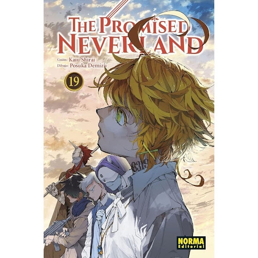 The Promised Neverland No. 19 Editorial Norma Libro x 1.0 THE PROMISED NEVERLAND 19   NI TAN SOLO EN MEDIO DE UNA GUERRA SINUARTEL EMMA ES CAPAZ DE ABANDONAR A SUSOMPAÑEROS...mma y sus amigos regresan a GF House para salvar a sus compañeros secuestrados. All