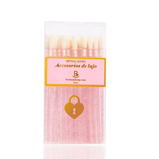 Aplicadores glitter de labios  50 U Bryka Caja x 50unidades 