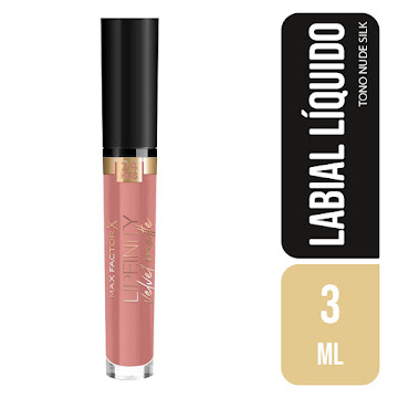 Labial Lipfinity Velvet Matte Max Factor Nude S x23gr  