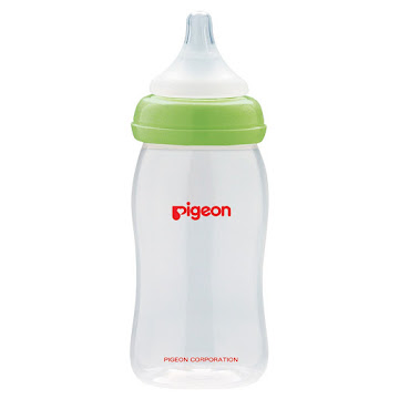 Solo Online Tetero Pigeon  Boca   Ancha 240mlpp Bpa Free Verde  8oz X 1 Unidad 