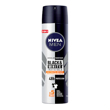 Desodorante Nivea Men B&W Ultimate Impact Spray x 150Ml  