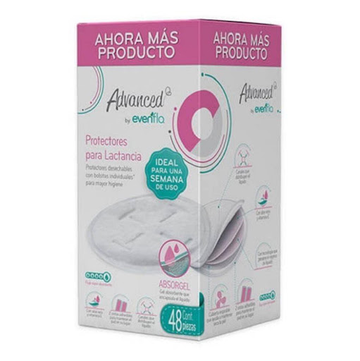Protectores de Lactancia 48und - Advanced By Evenflo Evenflo Caja x 48 Pads Gel 48 Advanced By Evenflo