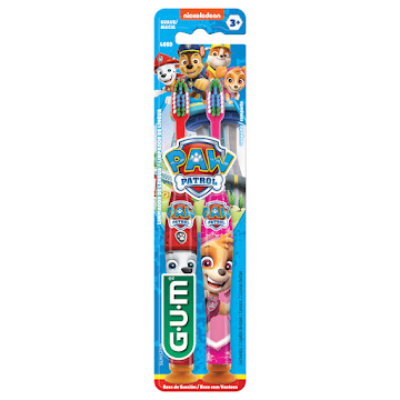 Cepillo Dental Infantil Manual Paw Patrol Gum x 2 und  