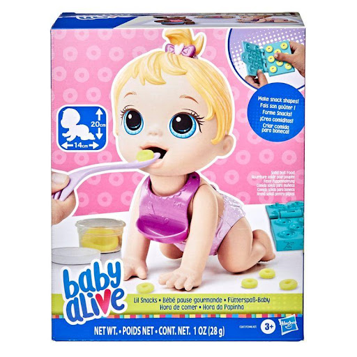 Baby Alive Muñeca Hora De Comer Rubia Hasbro Baby Alive  x 1 Esta adorable muñeca es perfecta para que los niños exploren su imaginación mientras aprenden sobre el cuidado y alimentación de un bebé. Con su función de comer y ;hacer popó;, los pequeños podrán ju