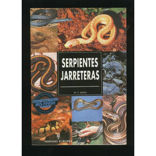 Serpientes Jarreteras Hispano Europea Libro x 1.0 SERPIENTES JARRETERAS   Serpientes Jarreteras W.P. Mara Con un lenguaje sencillo y ameno, y profusamente ilustrado con extraordinarias fotografías, ayuda a los propietarios de un terrario con serpient