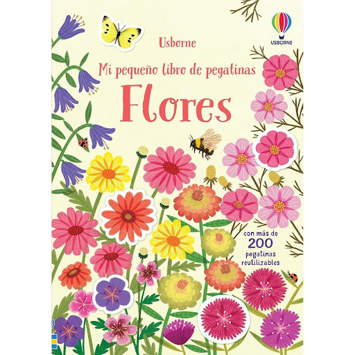Flores. Mi Pequeño Libro De Pegatinas Usborne Libro x 1.0 