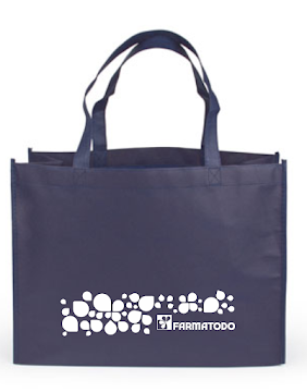 Bolsa Ecológica Pequeña Color Azul Oscuro x 1 und undefined