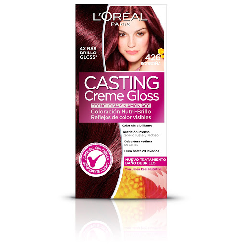Tinte Casting Creme Gloss 426 Borgona Sin Amoniaco x 45 gr