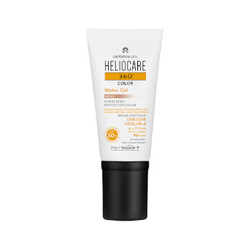 Protector Solar Heliocare 360 Water Gel Spf50+ Color Beige Frasco x 50 ml  