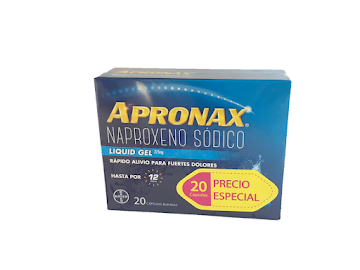 OFERTA APRONAX 275MG   LG X 20 CÁPSULAS PRECIO ESPECIAL 