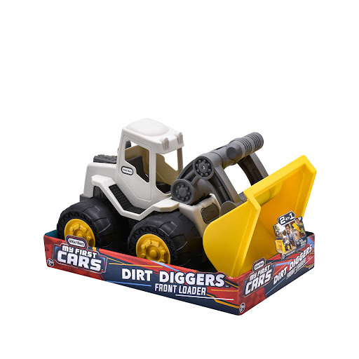 Excavadora y Cargador Frontal Little Tikes 2 en 1 Little Tikes Caja x 1 Explora un mundo de aventuras con el Carro Dirt Diggers 2 en 1 Front Loader! Este impresionante cargador frontal trae la emoción de la construcción a tus manos. Sus partes articuladas permiten mover e