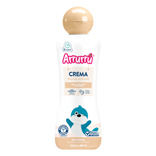 Crema Humectante Arrurrú Delicada Nutrición x 400 ml