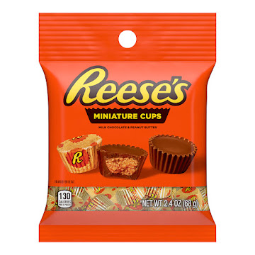 Chocolates Reeses Mini   Cups Bolsa x 68 gr 
