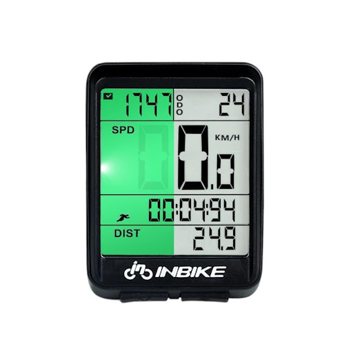 Velocimetro Biker Con Pantalla Lcd Velocidad Y Distancia GENERICO Unidad x 1