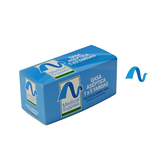 Gasa Aséptica 1 x 5  – Paquete x 2 Unidades Medical Supplies  2 x 2 Gasa Eco aséptica elaborada en algodón, ideal para limpieza, protección y absorción de fluidos en curaciones y procedimientos básicos. Presentación en paquete x 2 unidades, práctica y económica para u
