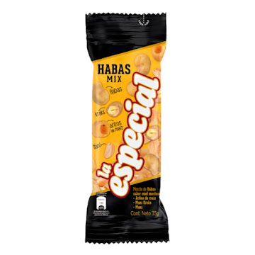 Maní La Especial Mezcla De Habas Mix Paquete x 35 gr  