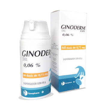 Ginoderm 0.06% Gel   Frasco X95g. La Francol Estradiol 