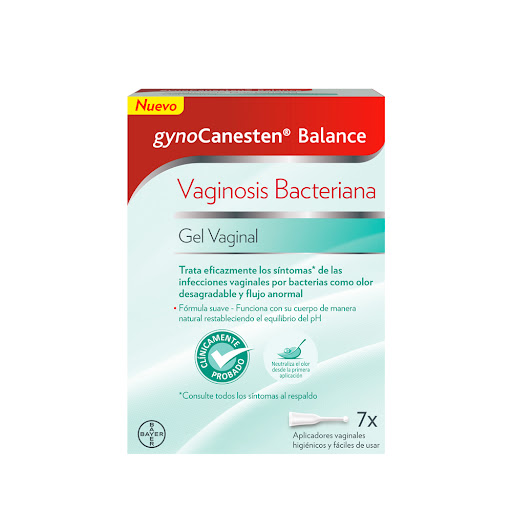 Gynocanesten Balance Bayer Gel Vaginal Caja x 7 Aplicadores