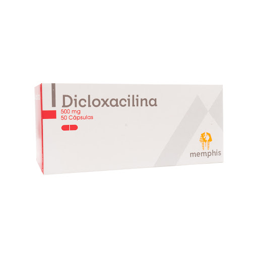 Dicloxacilina 500 Mg Memphis Caja x 50 Capsulas