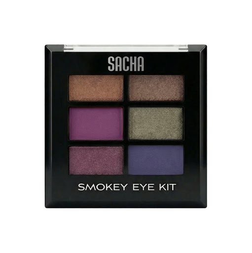 Kit De Sombras Smokey Bronze 6 Piece Eye Shadow X 8.8 Gr SACHA COSMETICS Estuche x 1 Colores ahumados coordinados profesionalmente especialmente combinados para crear el perfecto ojo ahumado sensual. Crea cualquier cosa desde un clásico ojo ahumado negro hasta un atrevido ojo ahumado 