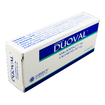 Duoval Garmisch Amlodipino 5Mg Valsartan 80Mg Caja x 30Tab   