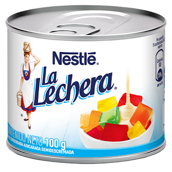 LECHE CONDENSADA LA LECHERA CON CALCIO X100G                             