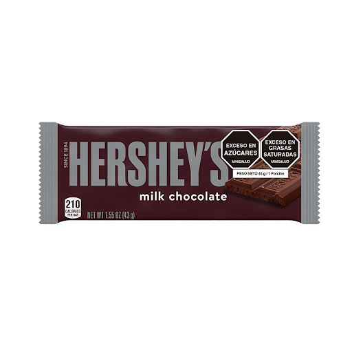 Chocolatina Hershey´S Paquete x 43 gr