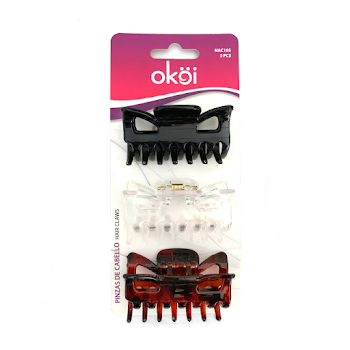 Pinzas Mariposa Para El Cabello Okoi x 3 und  