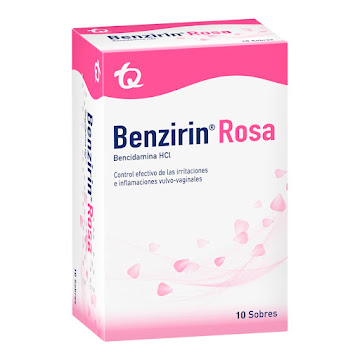 **Benzirin Rosa Sobres Caja x10Sob TQ Bencidamina HCI                     