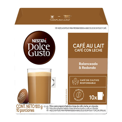 Nescafé Dolce Gusto Café Con Leche x 100 gr