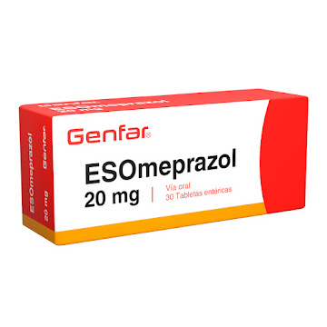 Esomeprazol 20 mg Genfar Caja x 30 Tabletas  