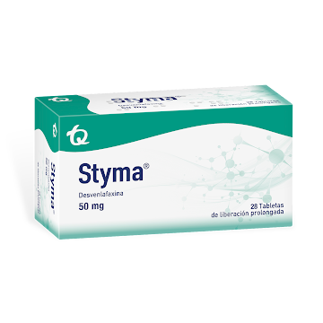 Styma Desvenlafaxina 50 mg Tecnoquimicas Caja x 28 Tabletas  