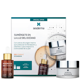 Serum Sesvitamin-c +   Serum Ocean Skin Crema Sesderma Pack x 2 und  